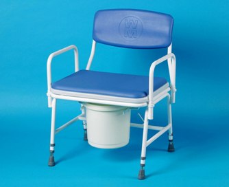 Toiletstoel XL voor zware personen Days hoogteverstelbaar -- 522HD