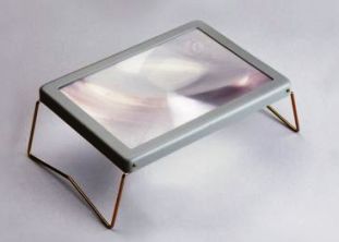 Vergrootblad op plooibare voet vergroting 2 x - 29,7 x 21 cm (A4) -- M20119