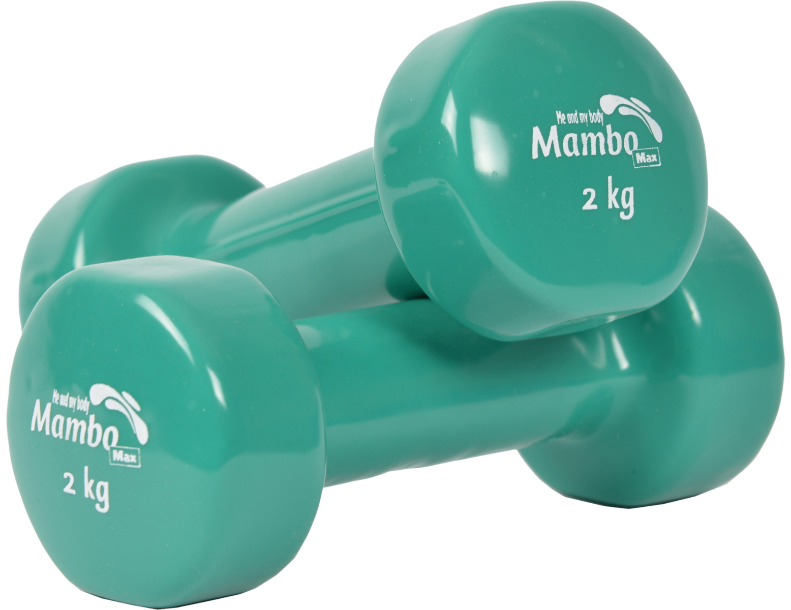Mambo haltère - 2,0 kg - vert (2 pcs)