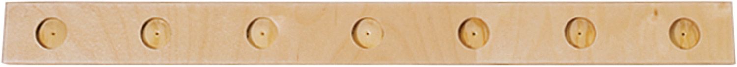 Base en bois avec 7 sacs tactiles -- 102325