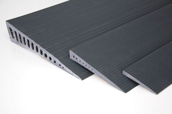 Rubber dorpelovergang 60 mm