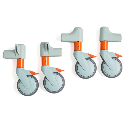 Verhogingskit 5 cm tussen wielen en stoel  Etac Clean
