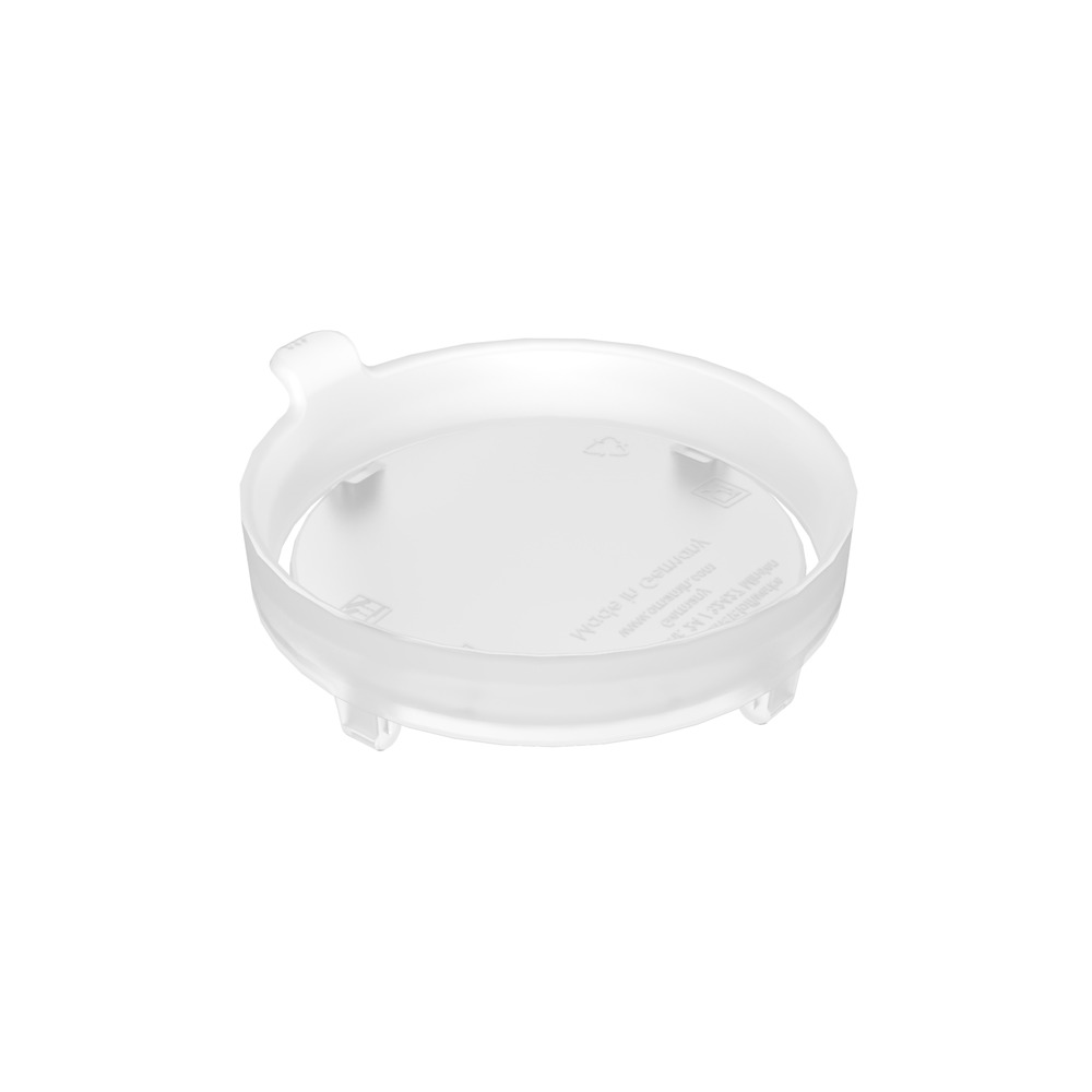 Drinkdekseltje Ornamin - verzonken - 4 gleuven - transparant -- M813-1