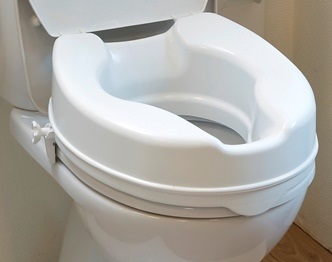 Couvercle pour rehausseur de toilette Savanah - blanc -- 091543339